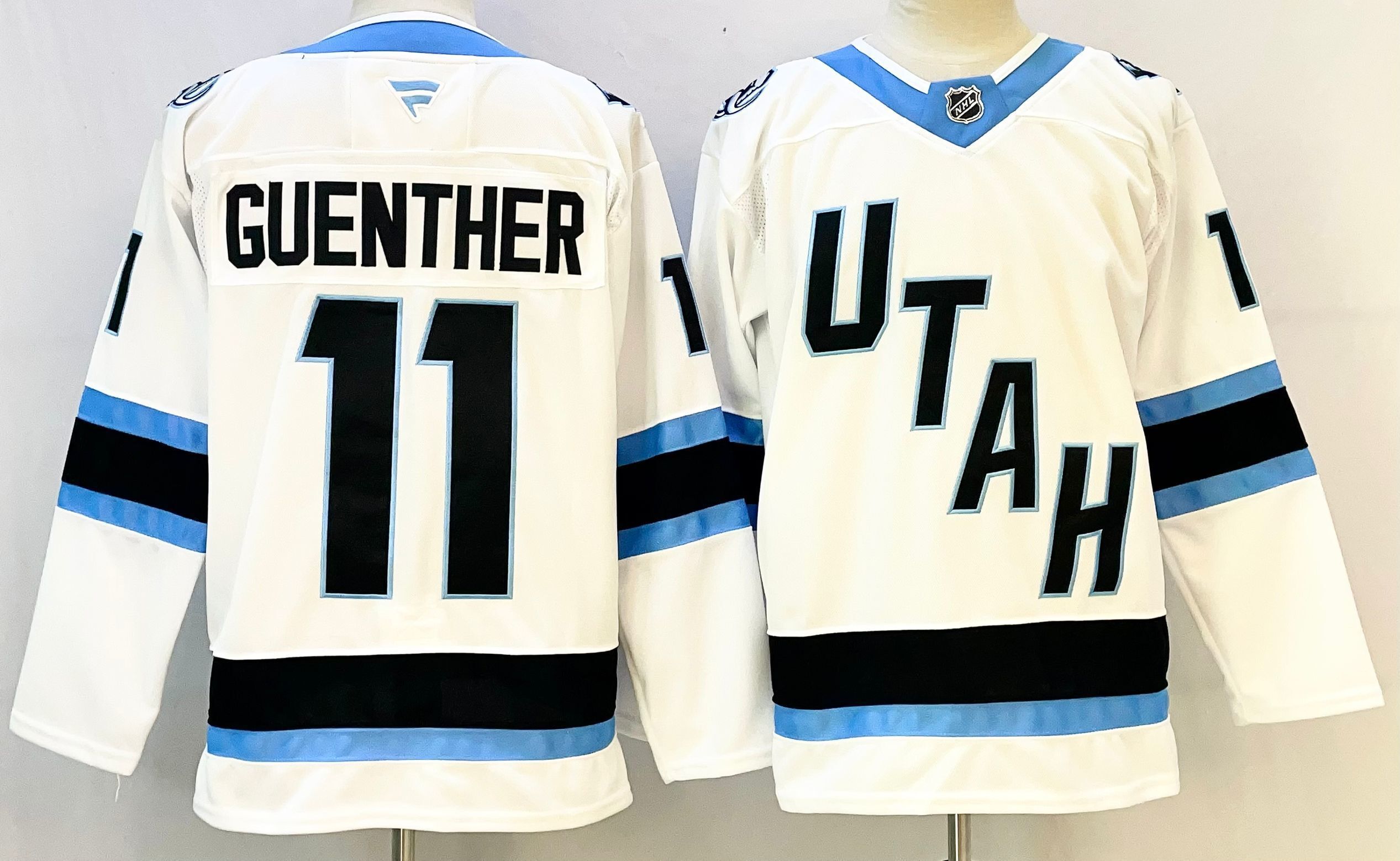 Men Mammoth Team #11 Guenther White 2026 Adidias NHL Jersey style 001